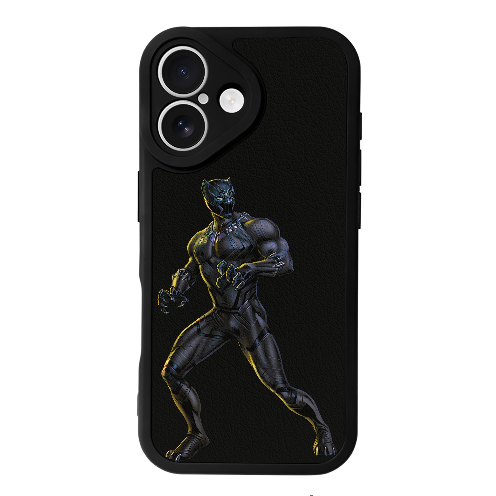 （画像用） アベンジャーズ The Avengers 【iPhone 16シリーズ対応】シリコンスマホケース（レザー調） 材質：シリコン
